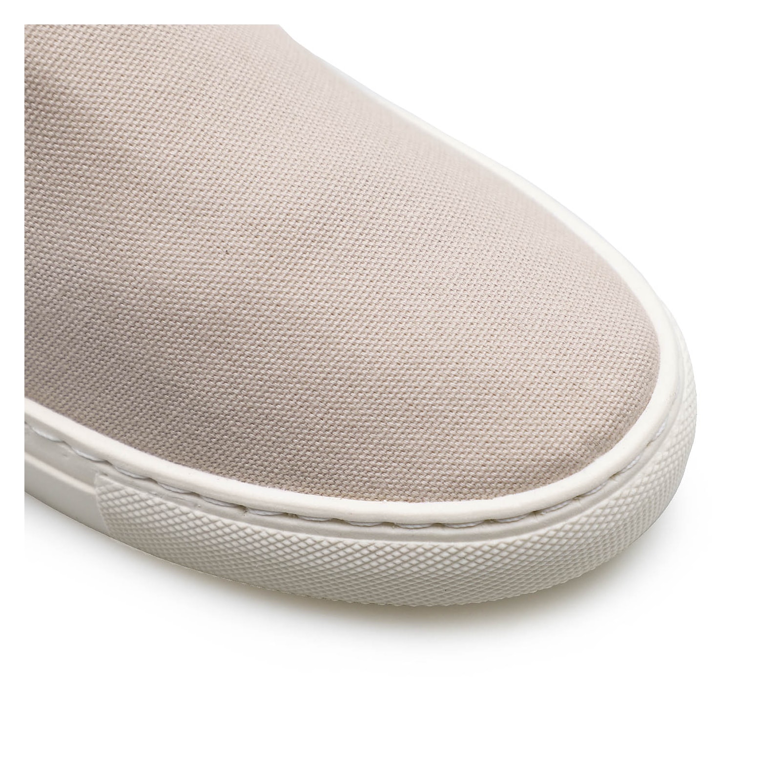 Slip On Feminino Lona Bege