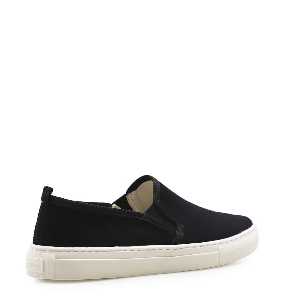 Slip On Feminino Lona Preto - imagem 3
