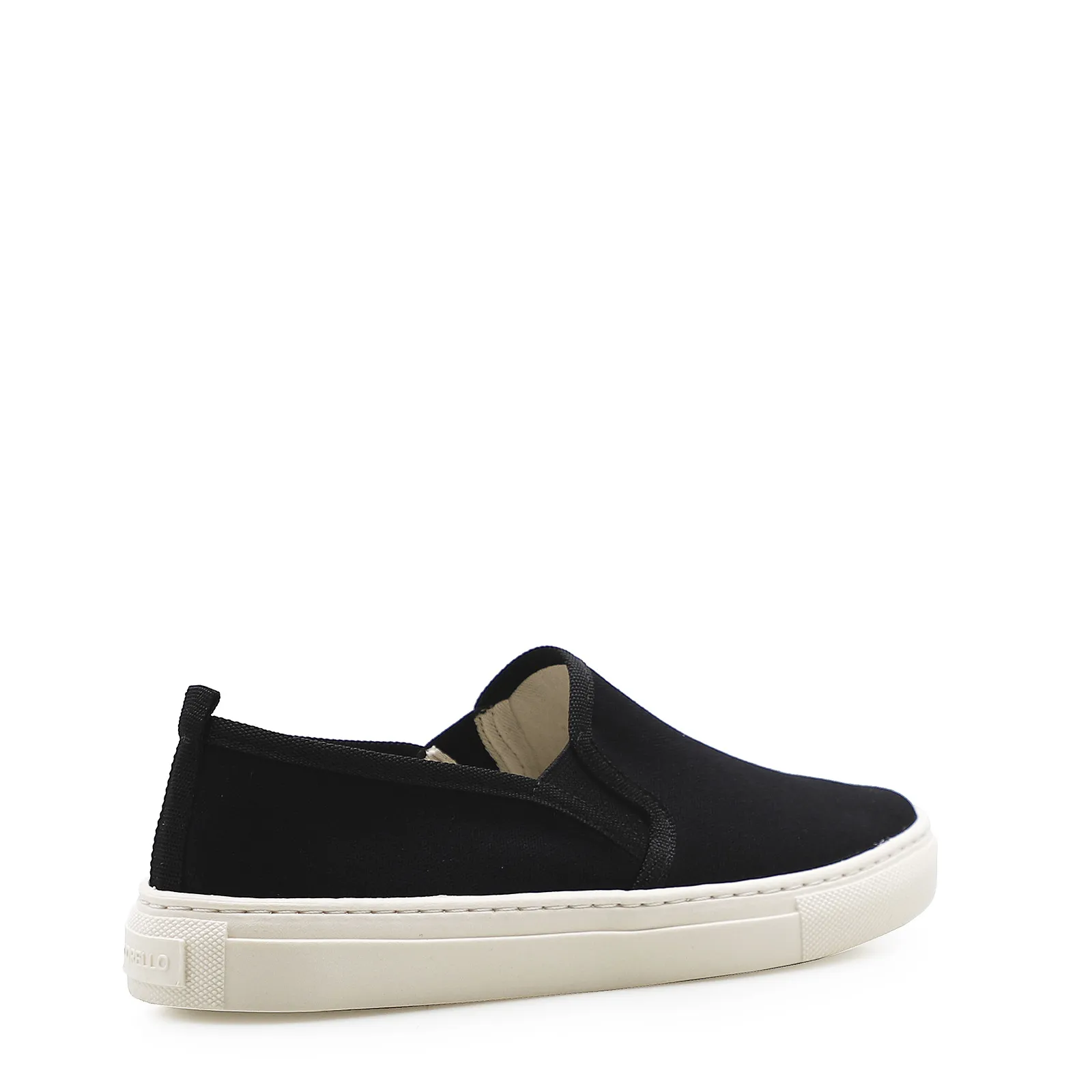 Slip On Feminino Lona Preto