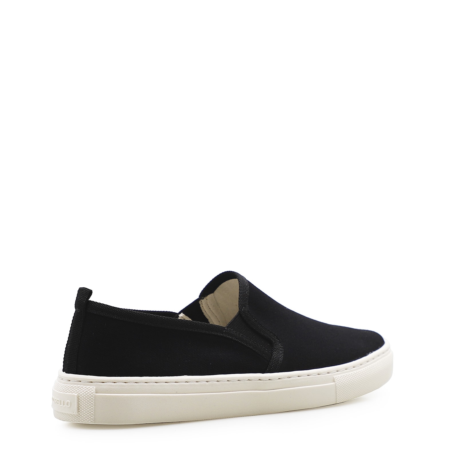 Slip On Feminino Lona Preto