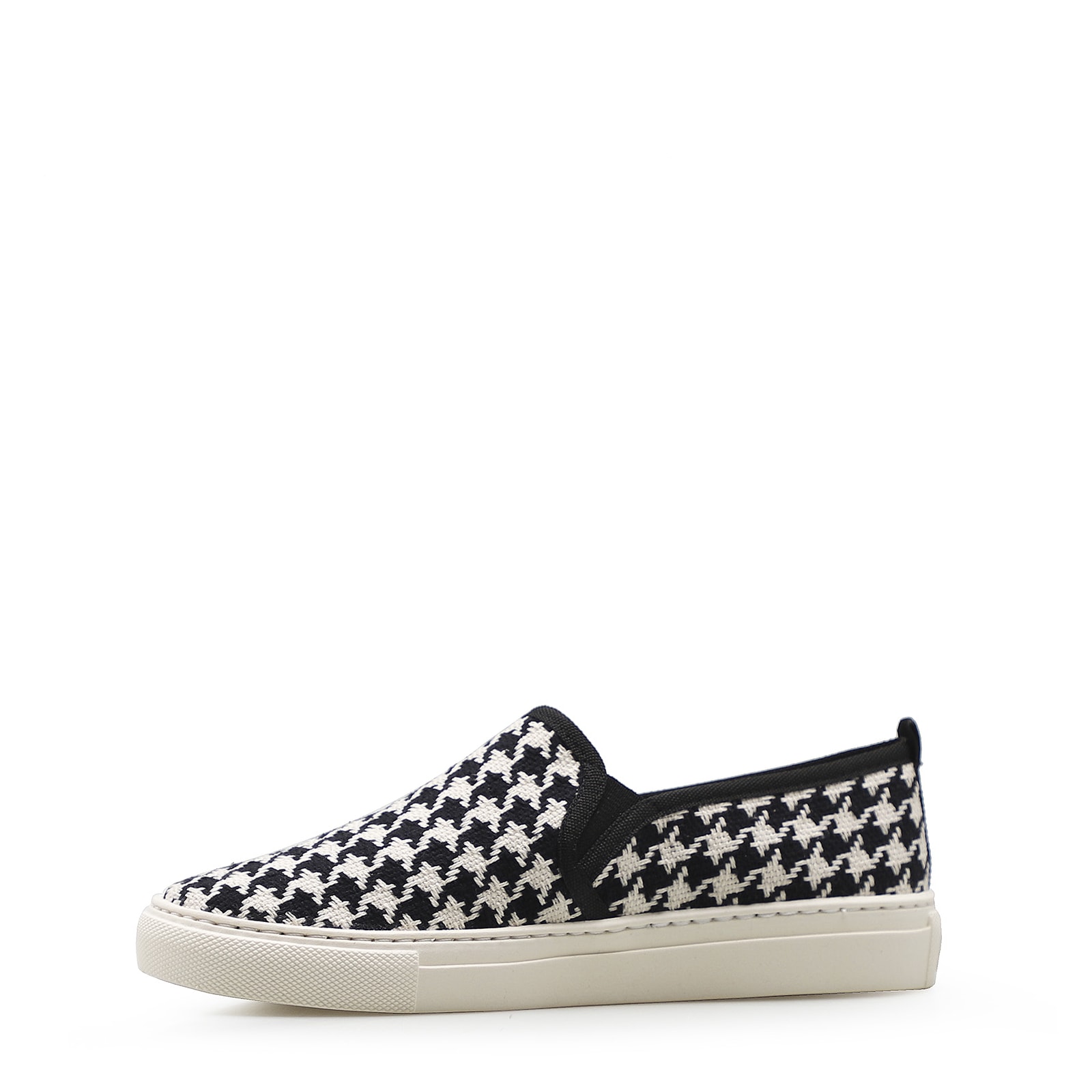 Slip On Feminino Tecido Tweed