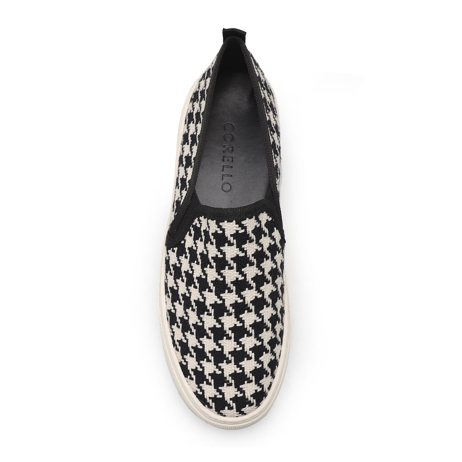 Slip On Feminino Tecido Tweed