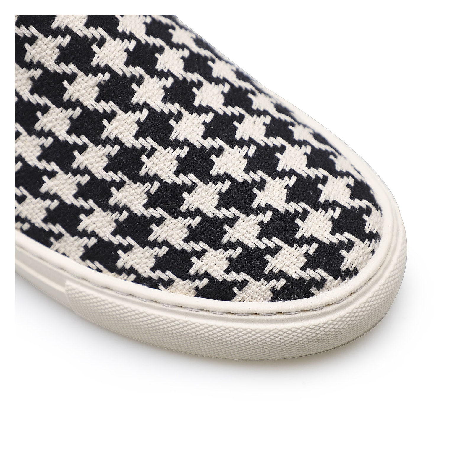 Slip On Feminino Tecido Tweed