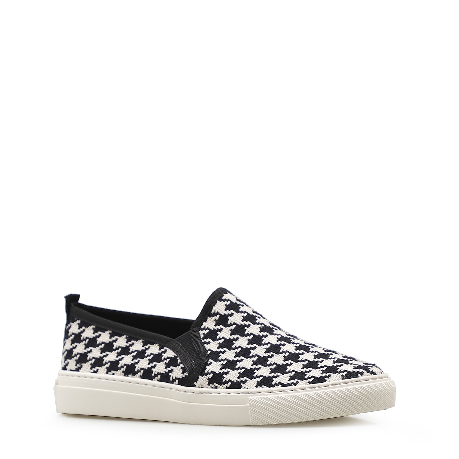 Slip On Feminino Tecido Tweed