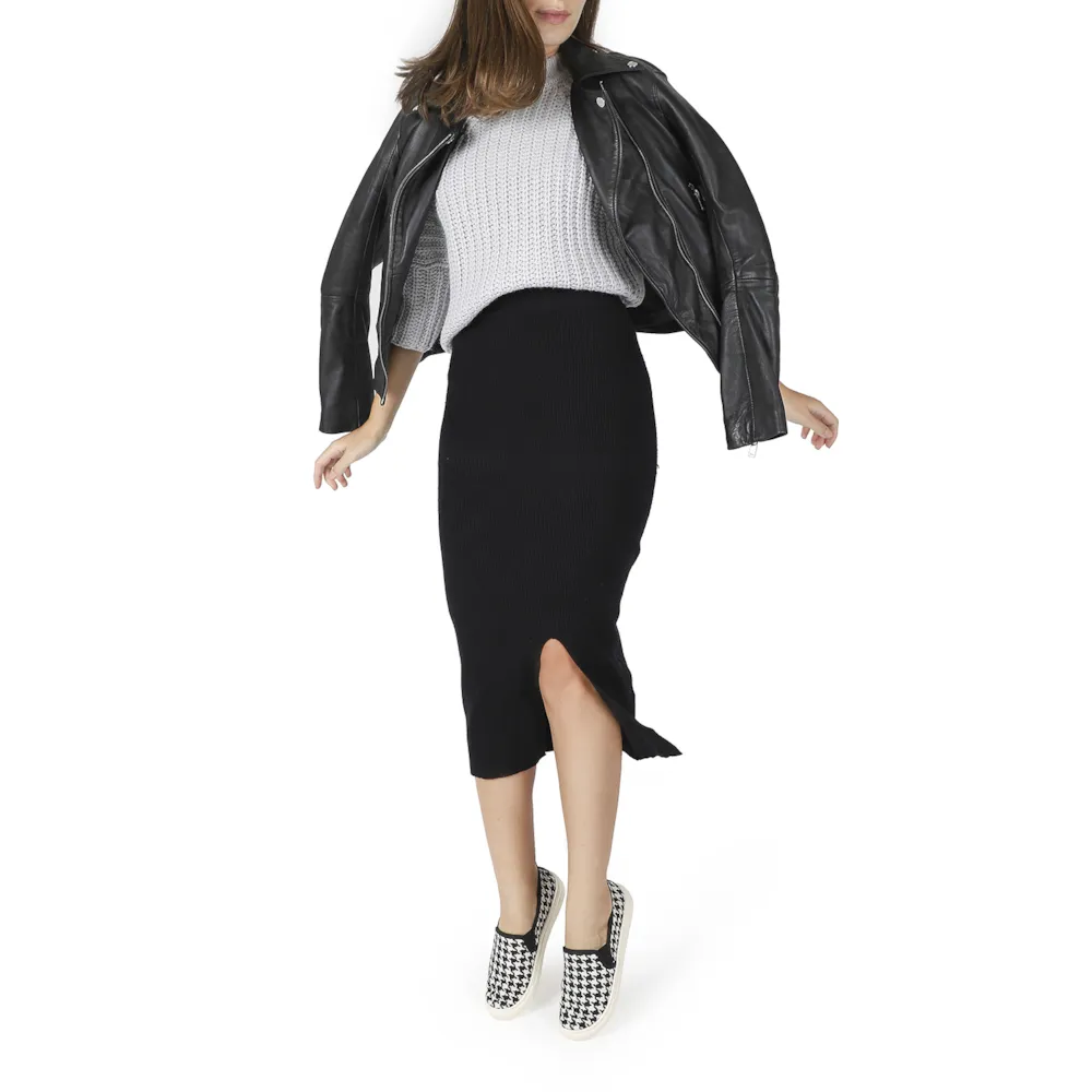 Slip On Feminino Tecido Tweed - imagem 2