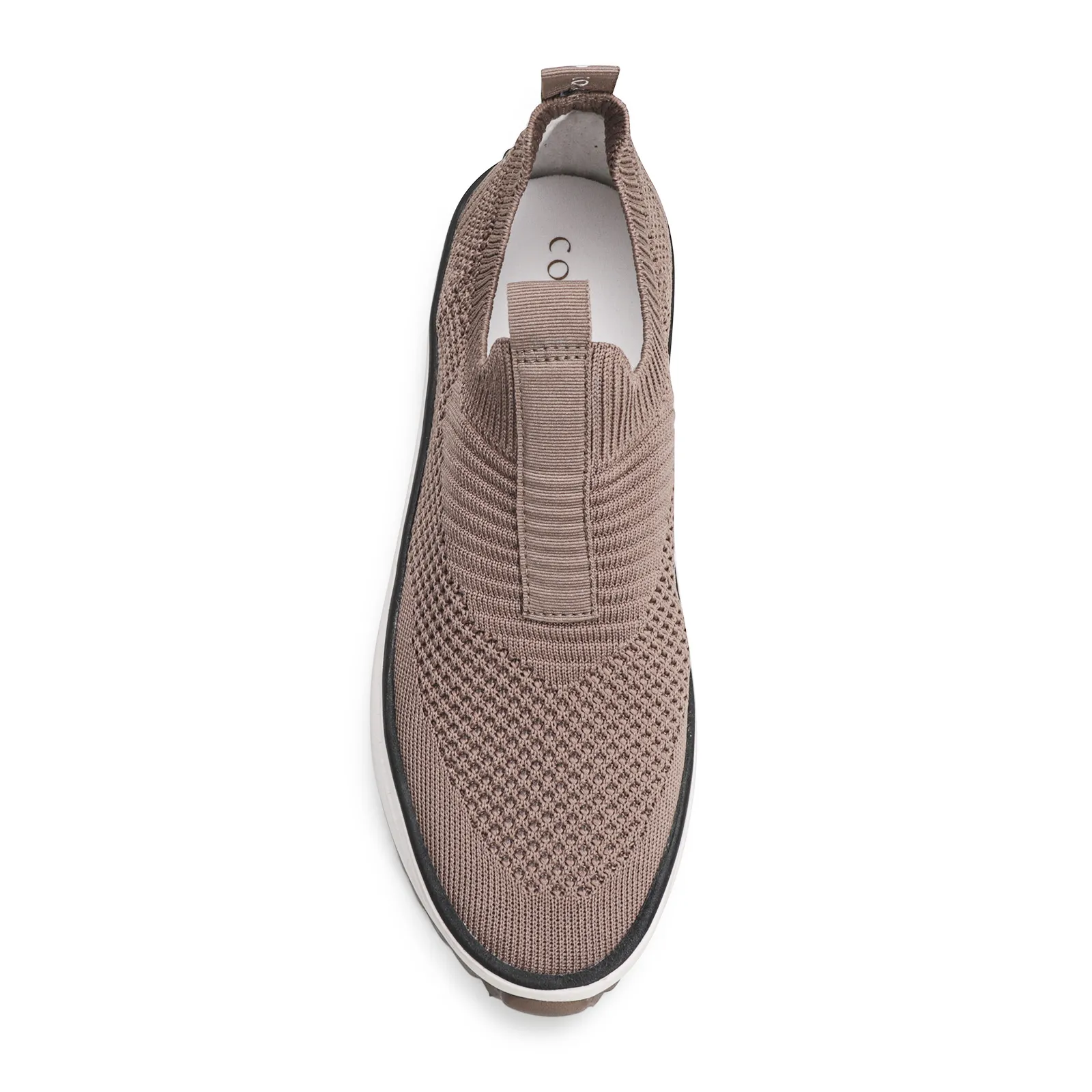 Slip On Flatform Bege