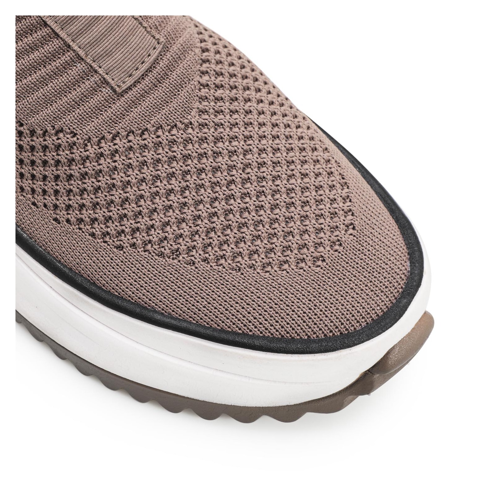 Slip On Flatform Bege