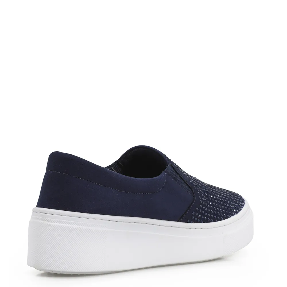 Slip On Hotfix Camurça Azul - imagem 4