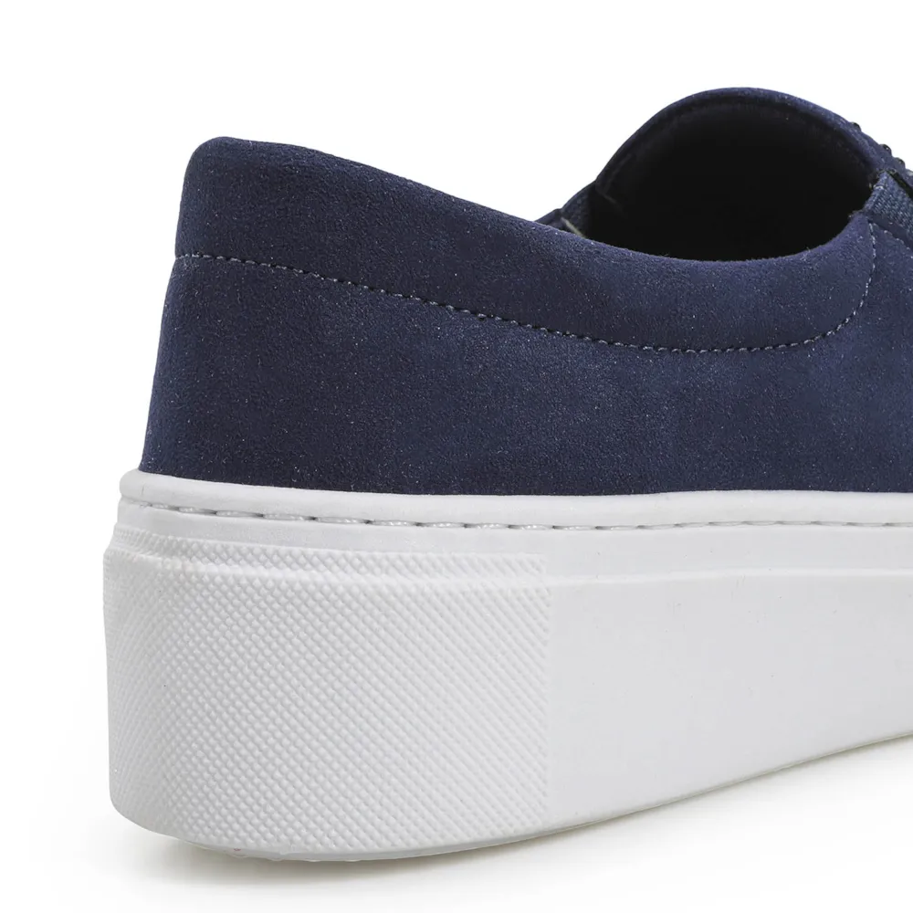 Slip On Hotfix Camurça Azul - imagem 8