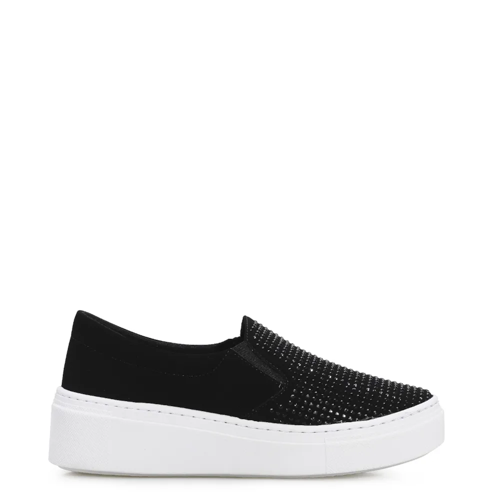 Slip On Hotfix Nobuck Preto - imagem 3