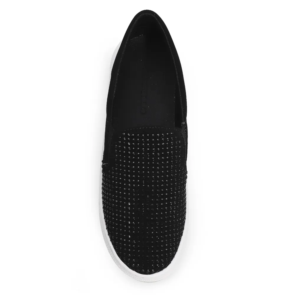 Slip On Hotfix Nobuck Preto - imagem 6
