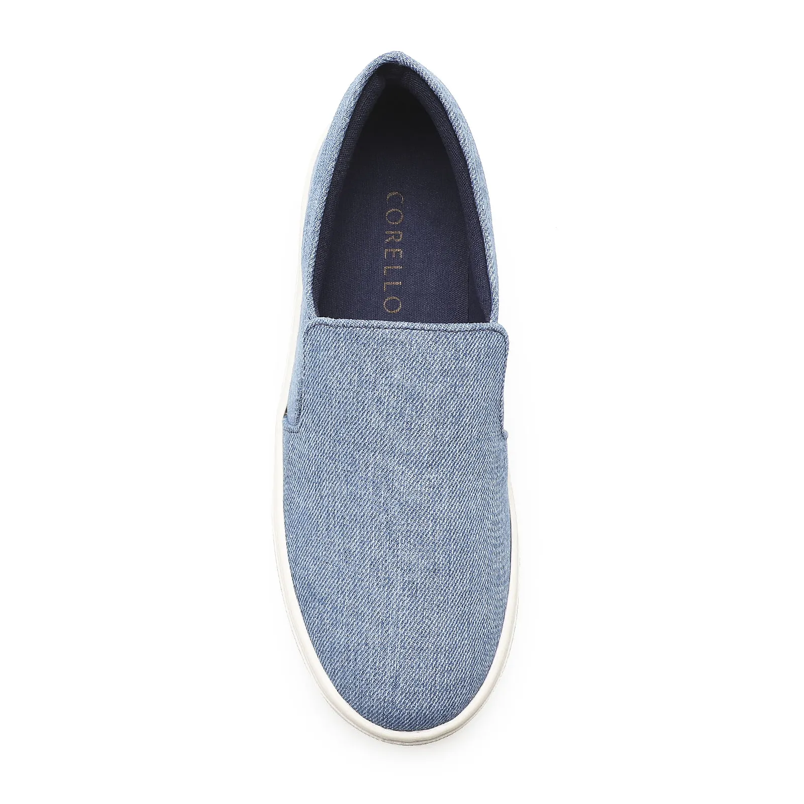 Slip On Jeans Azul