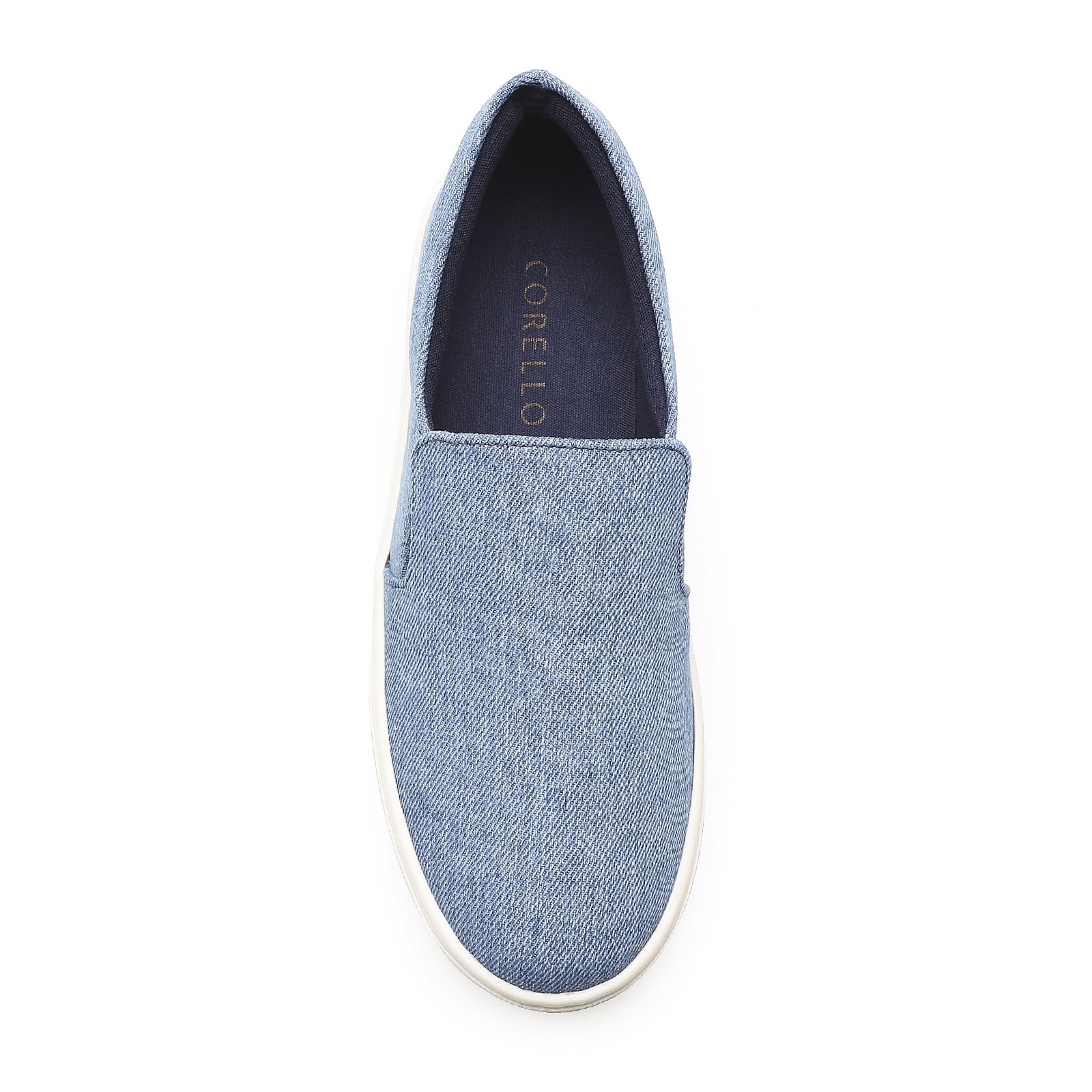 Slip On Jeans Azul