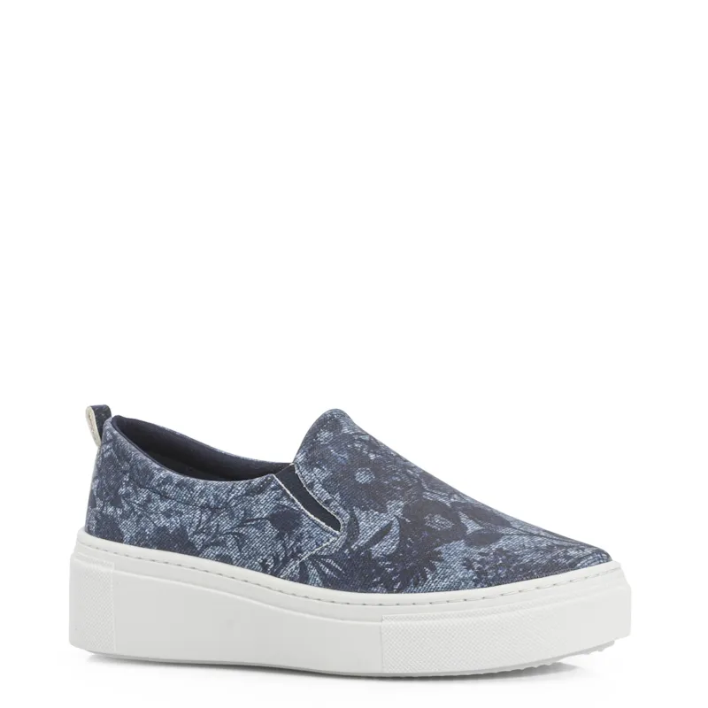 Slip On Jeans Floral