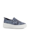 Slip On Jeans Floral - imagem 1