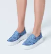 Slip On Jeans Floral - imagem 2