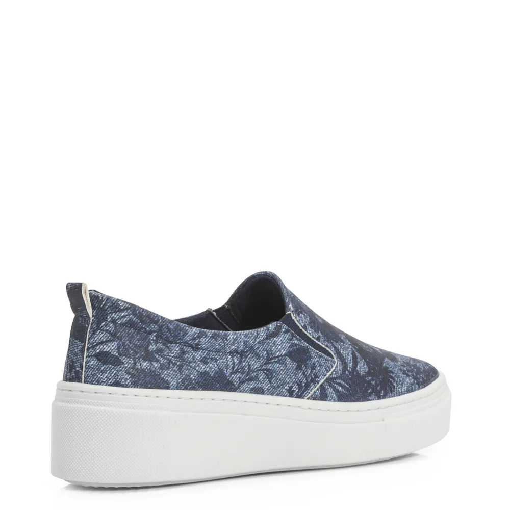 Slip On Jeans Floral - imagem 4