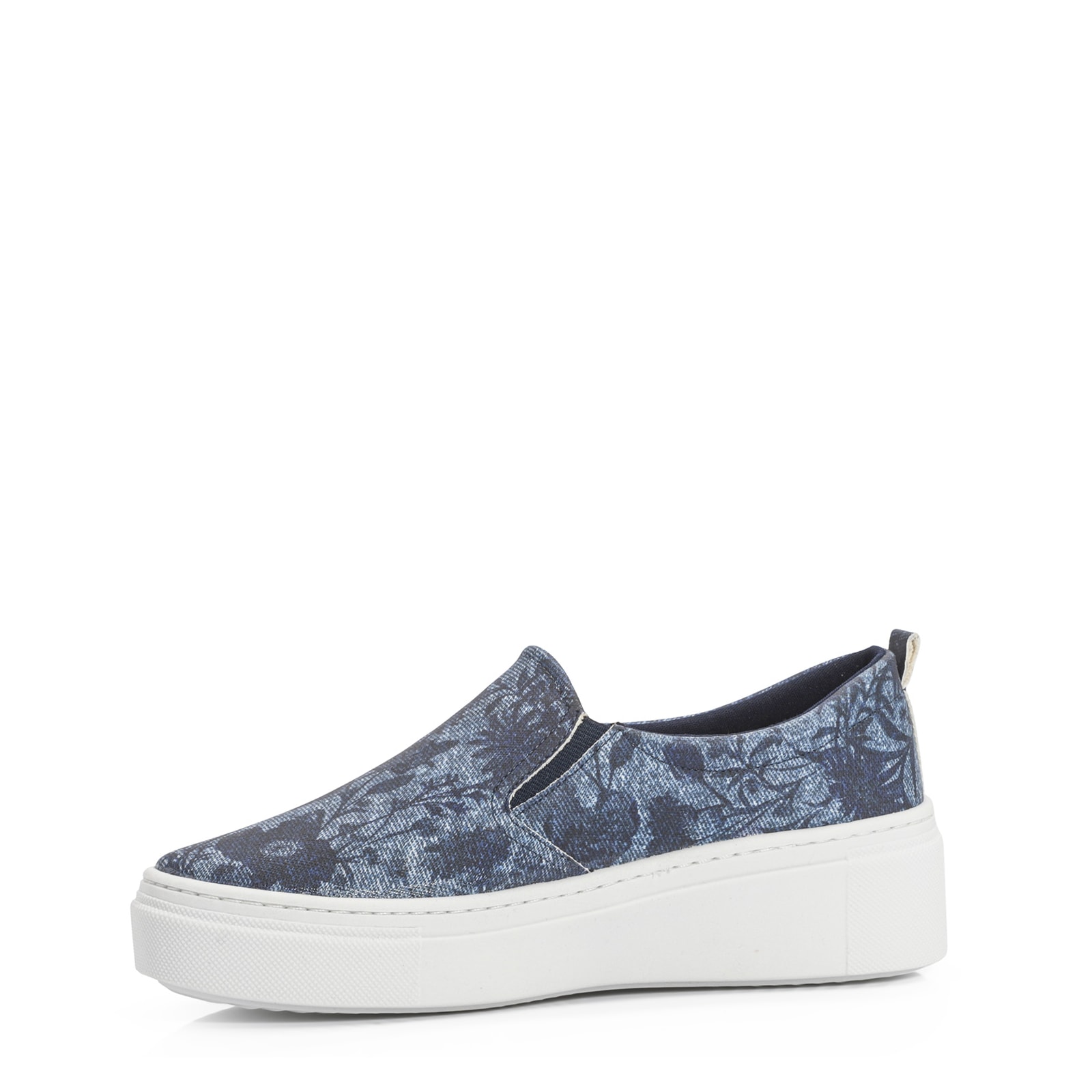 Slip On Jeans Floral