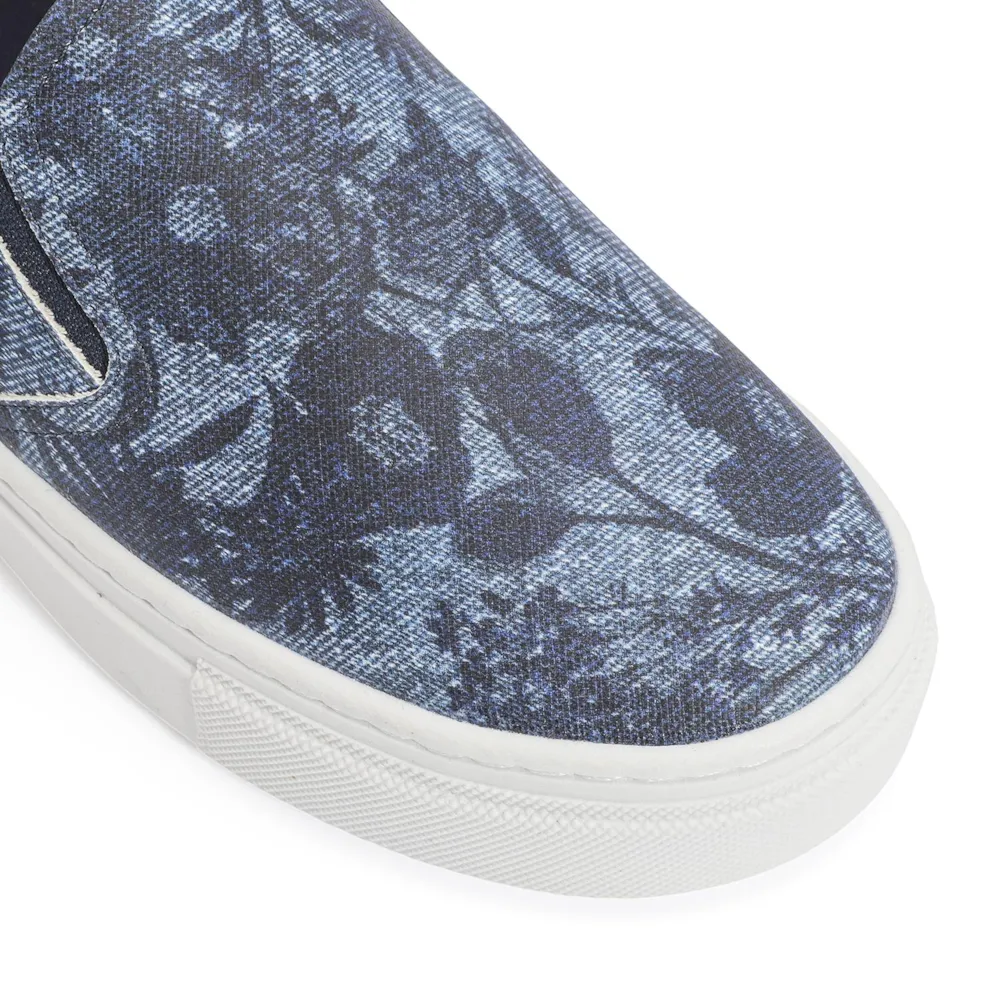 Slip On Jeans Floral - imagem 7
