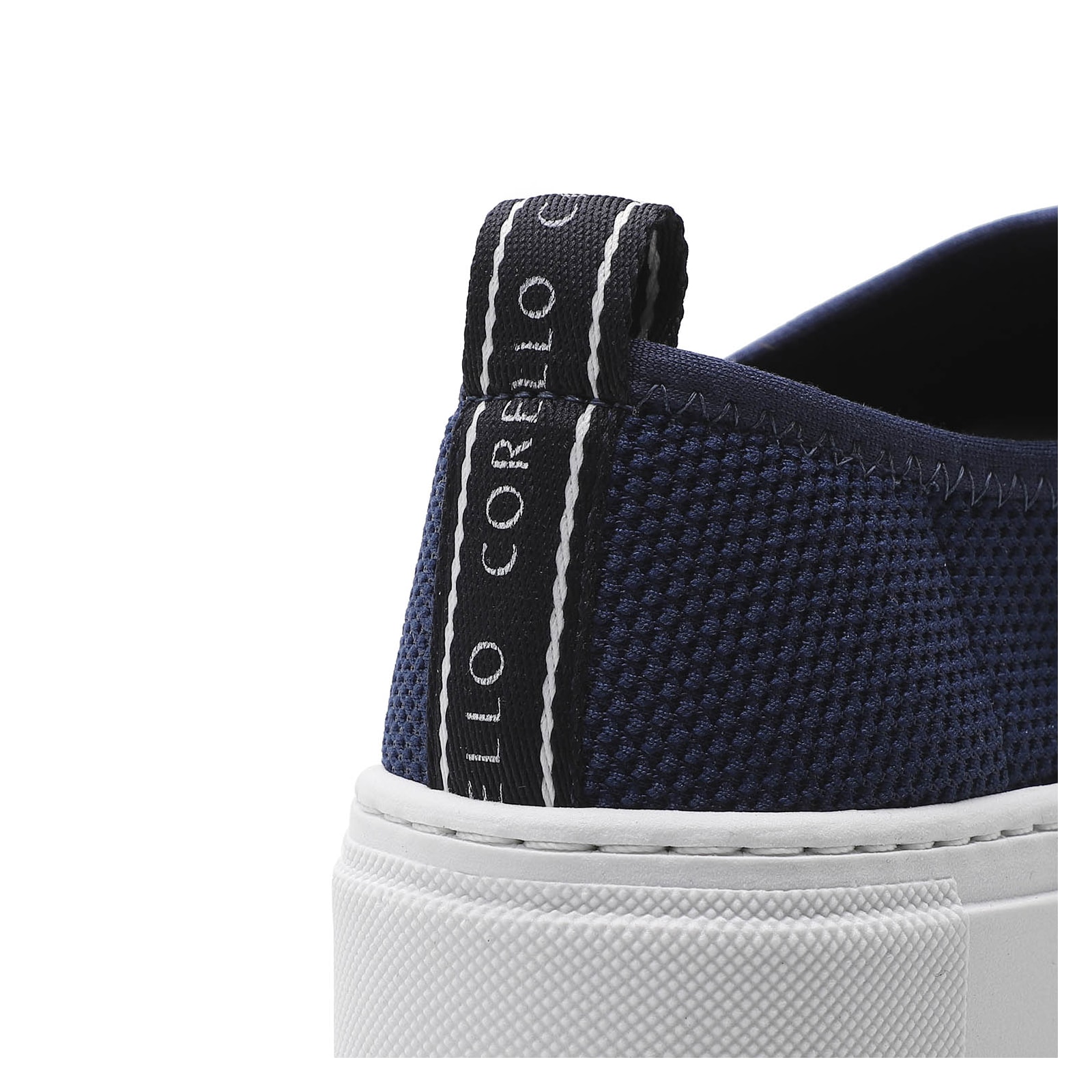 Slip On Knit Azul
