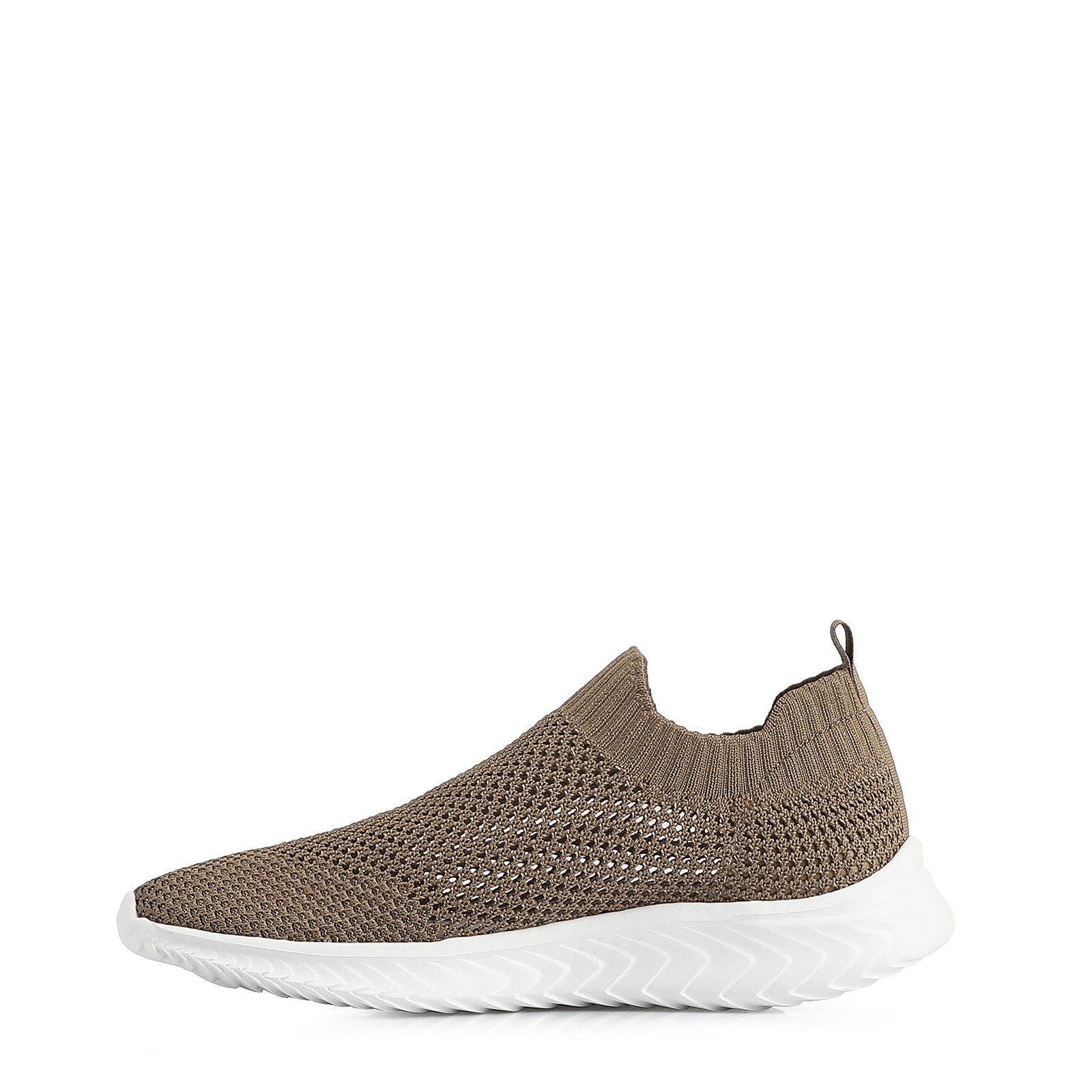 Slip On Knit Bege