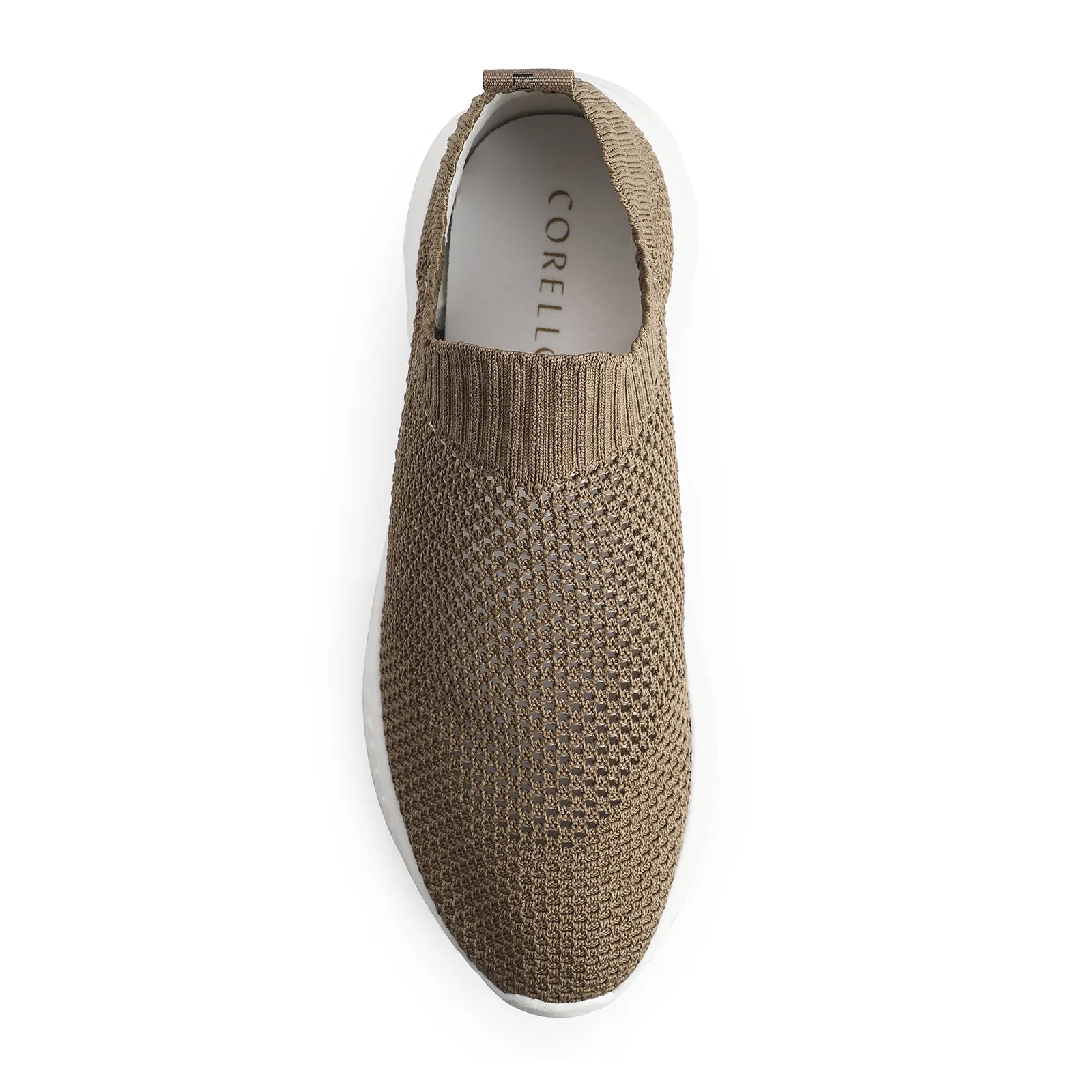 Slip On Knit Bege