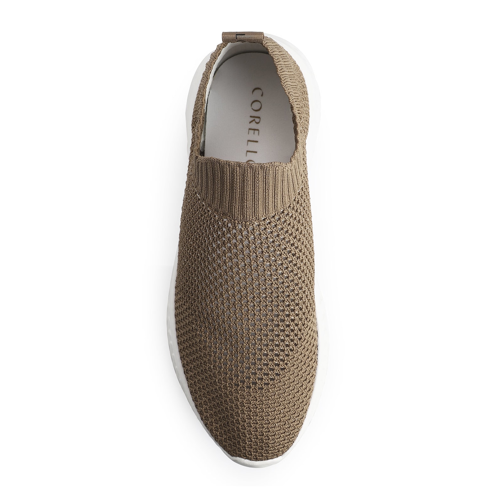 Slip On Knit Bege