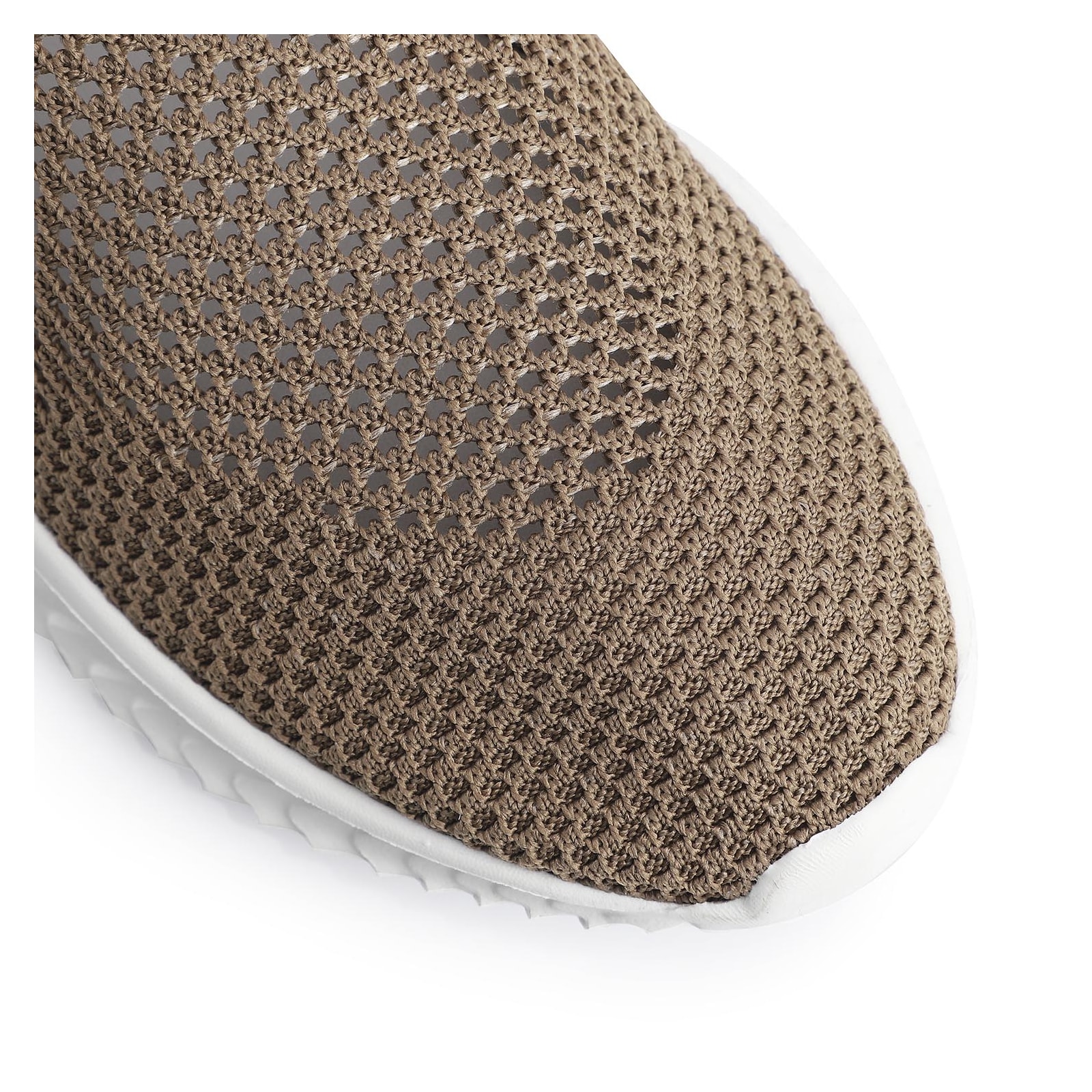 Slip On Knit Bege