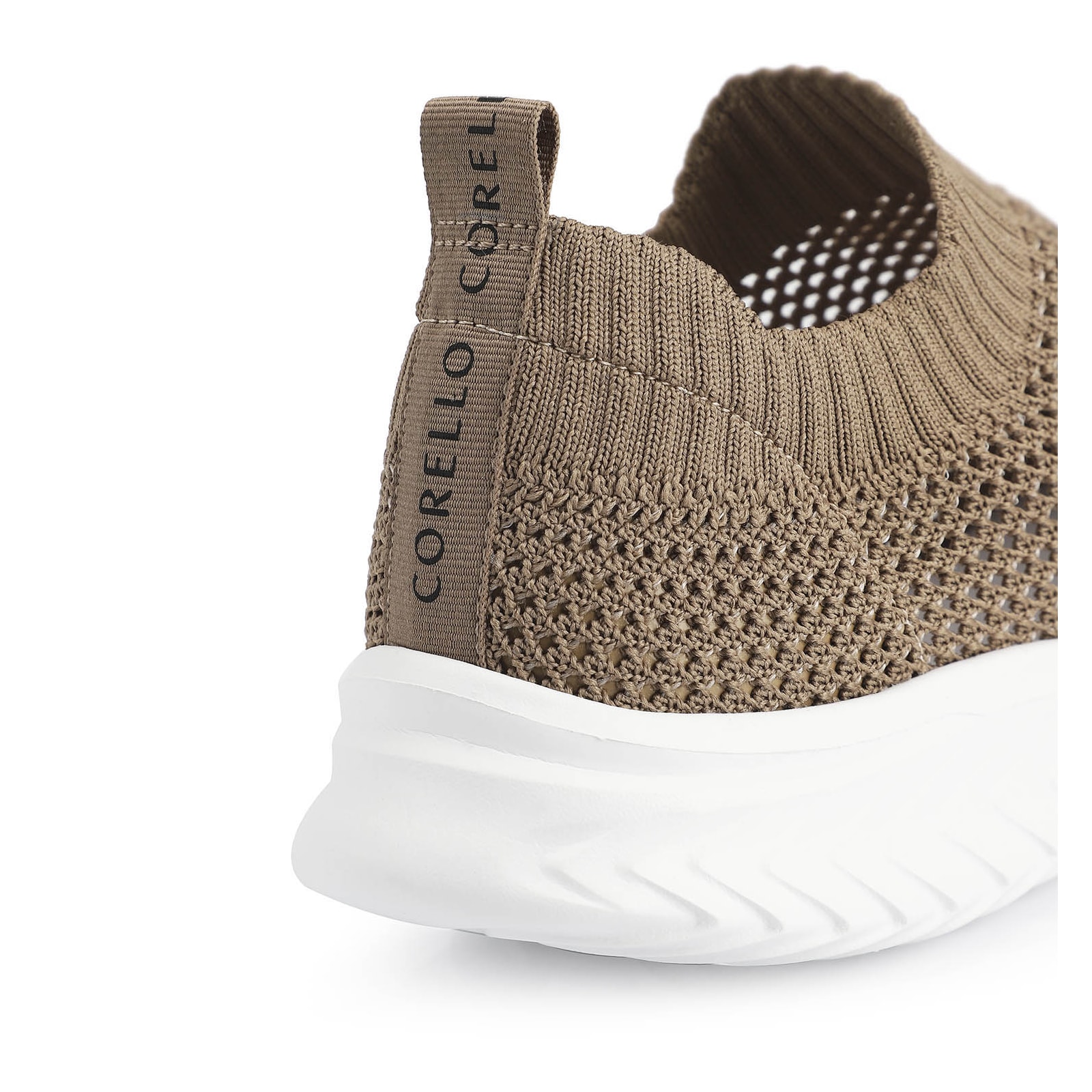 Slip On Knit Bege