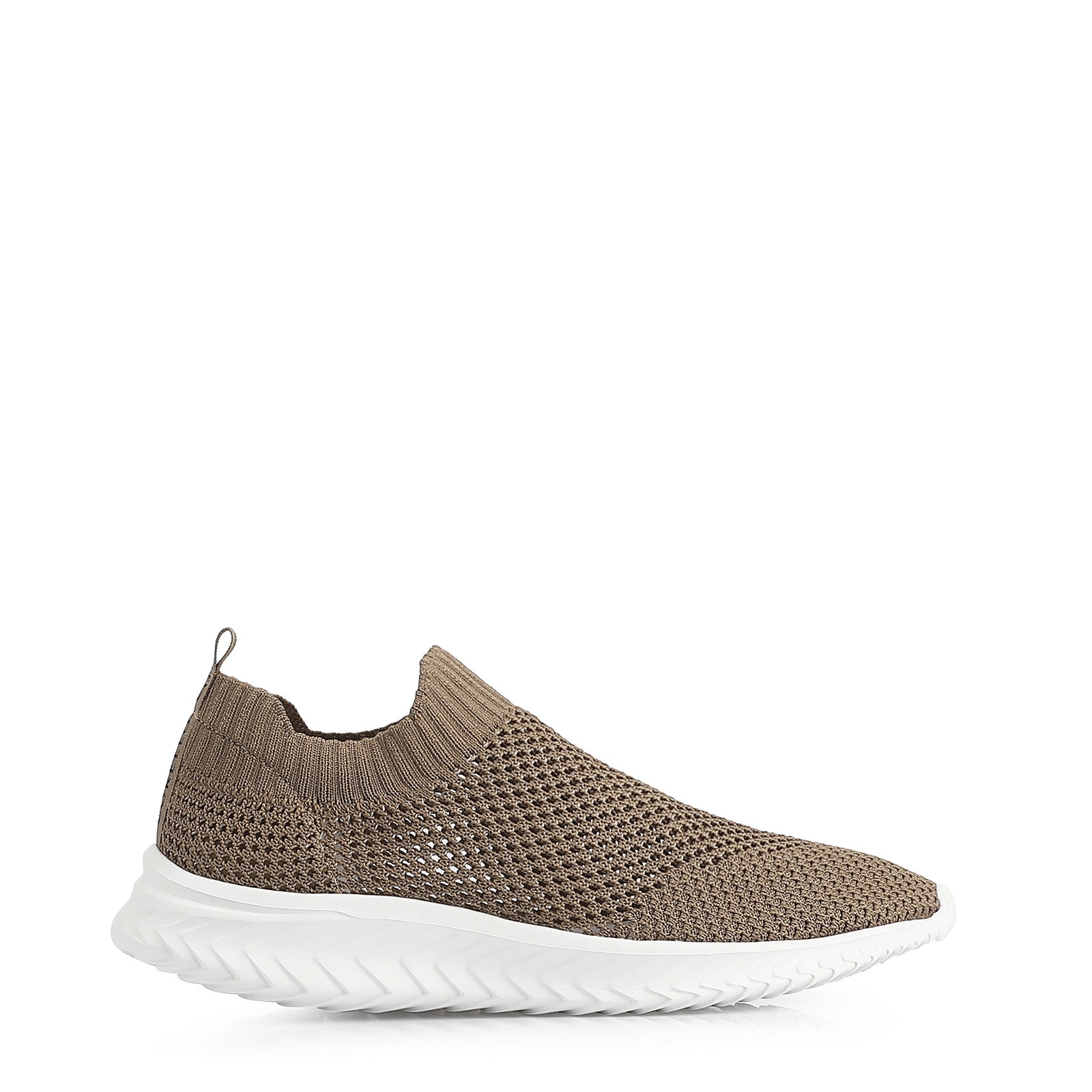 Slip On Knit Bege