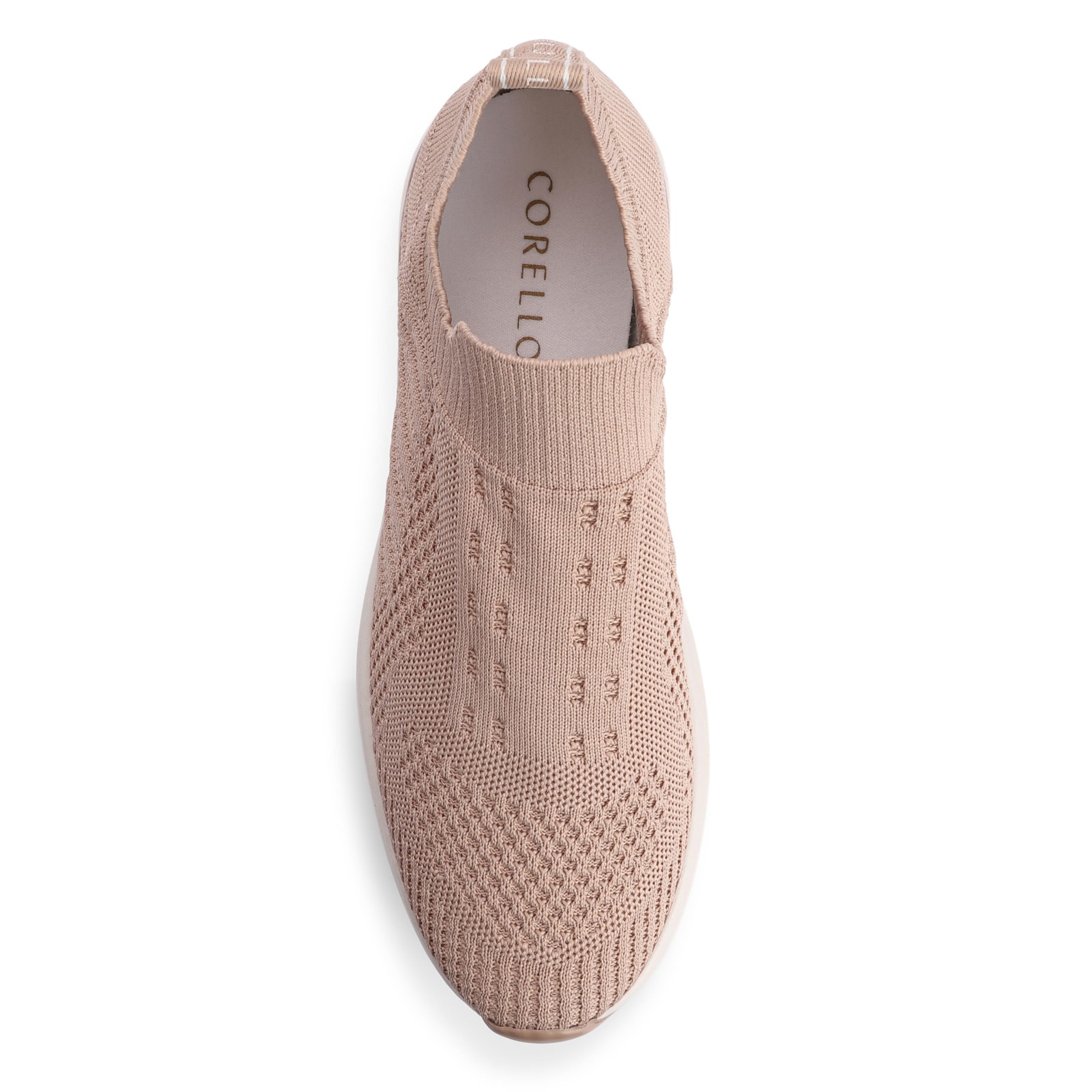 Slip On Knit Bege