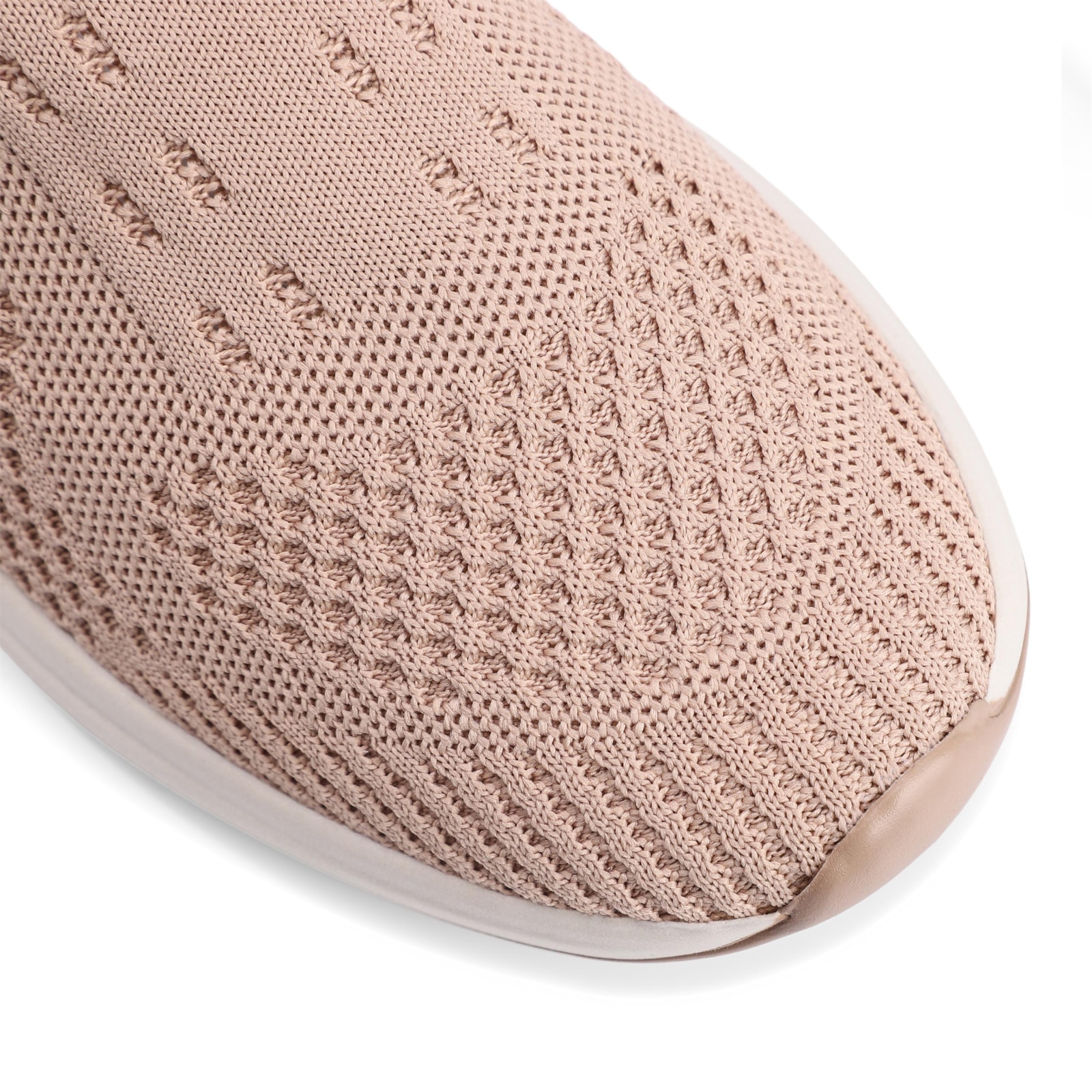 Slip On Knit Bege