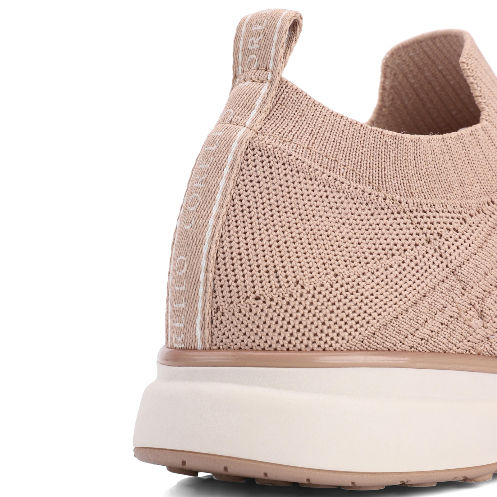 Slip On Knit Bege