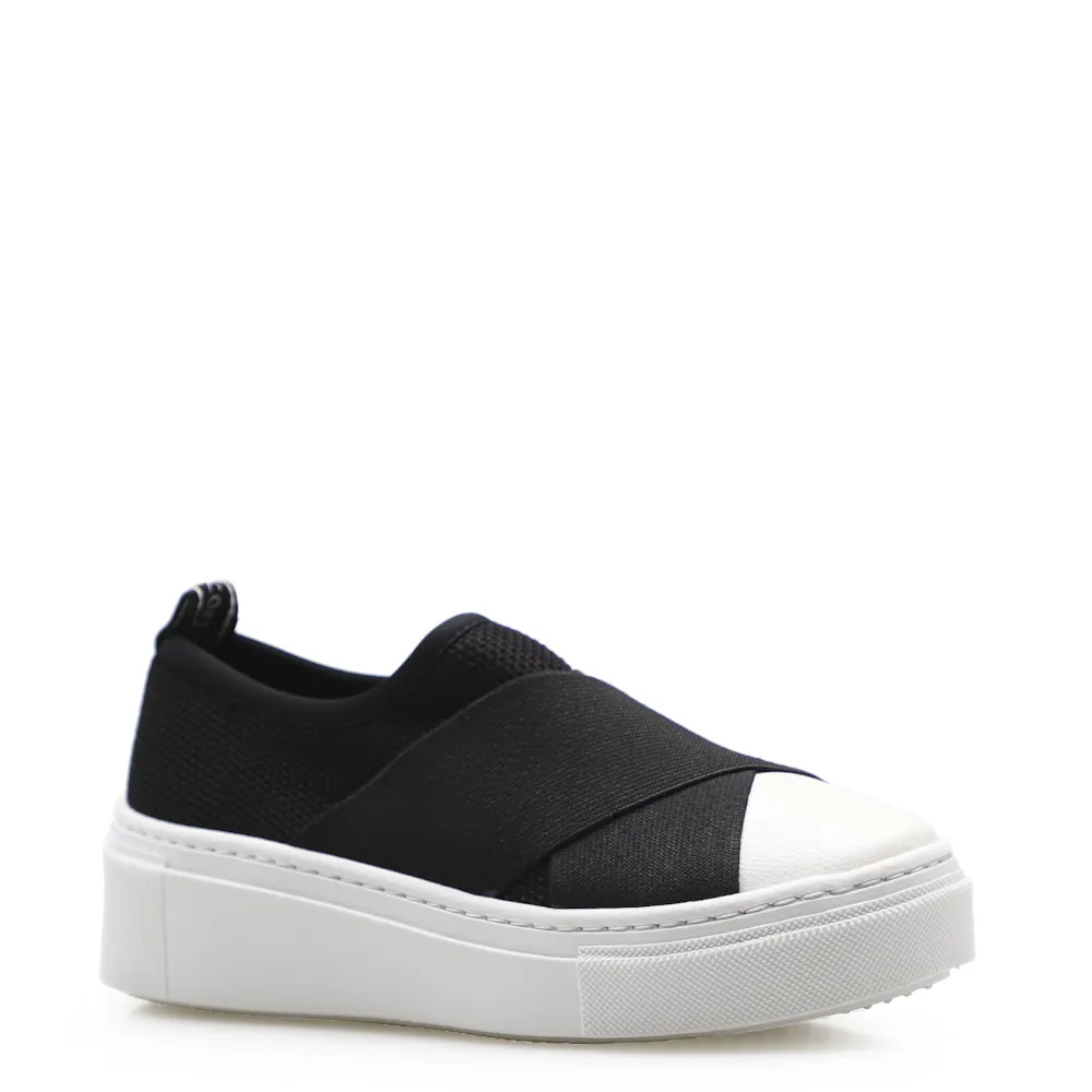 Slip On Knit Preto