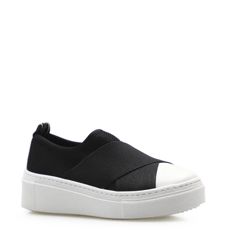 Slip On Knit Preto