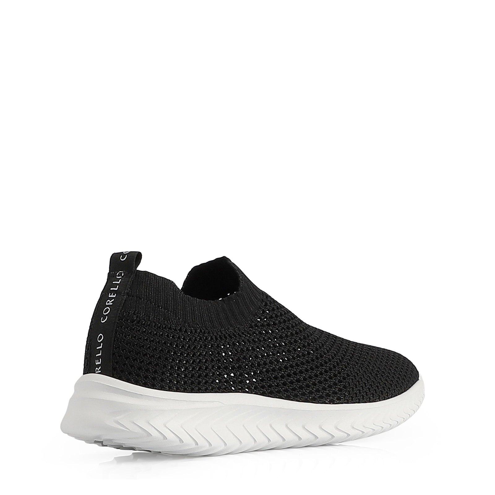 Slip On Knit Preto