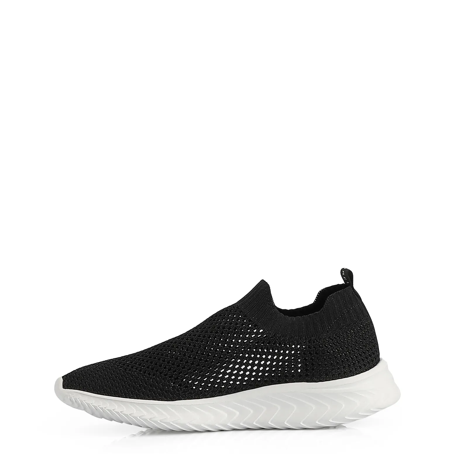 Slip On Knit Preto