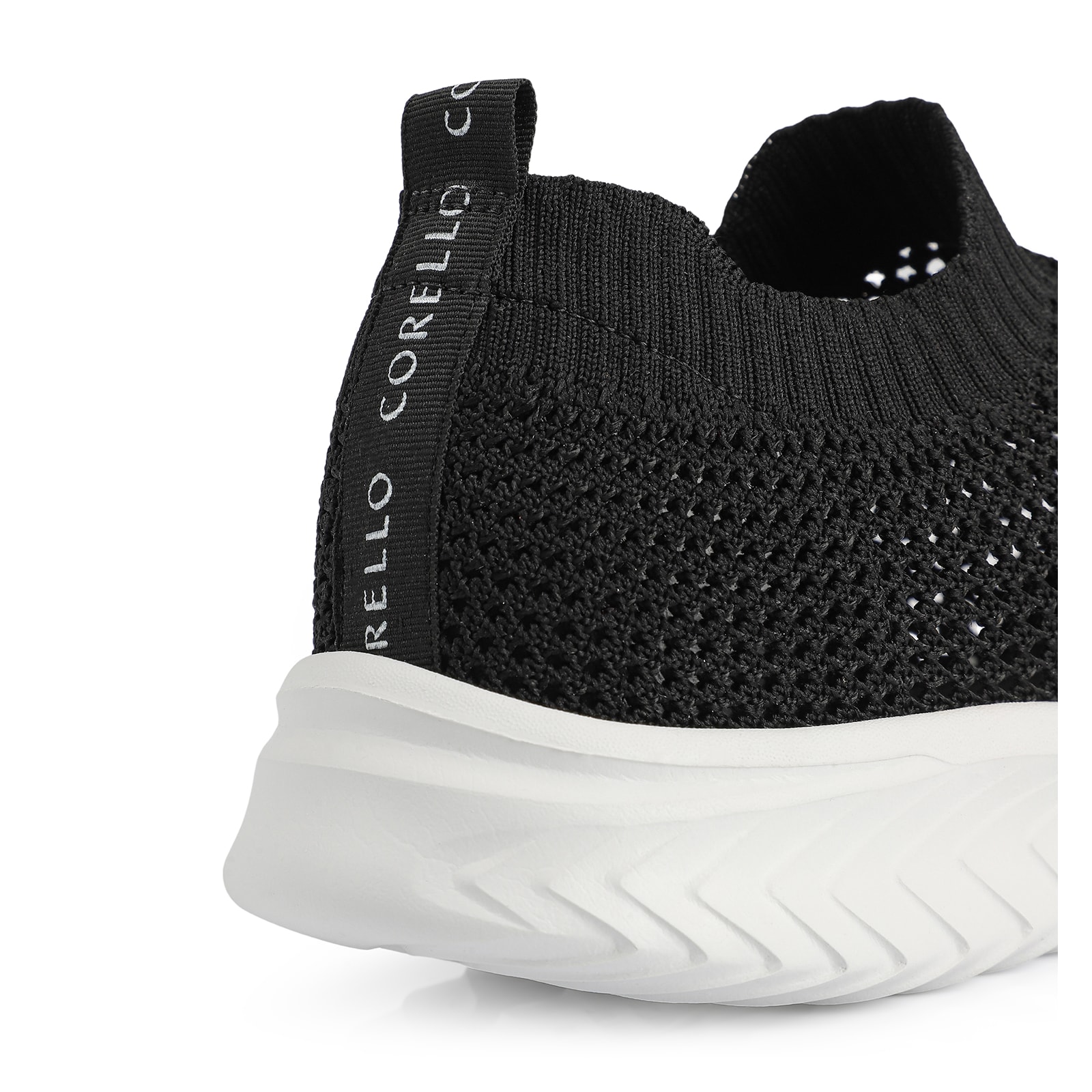 Slip On Knit Preto