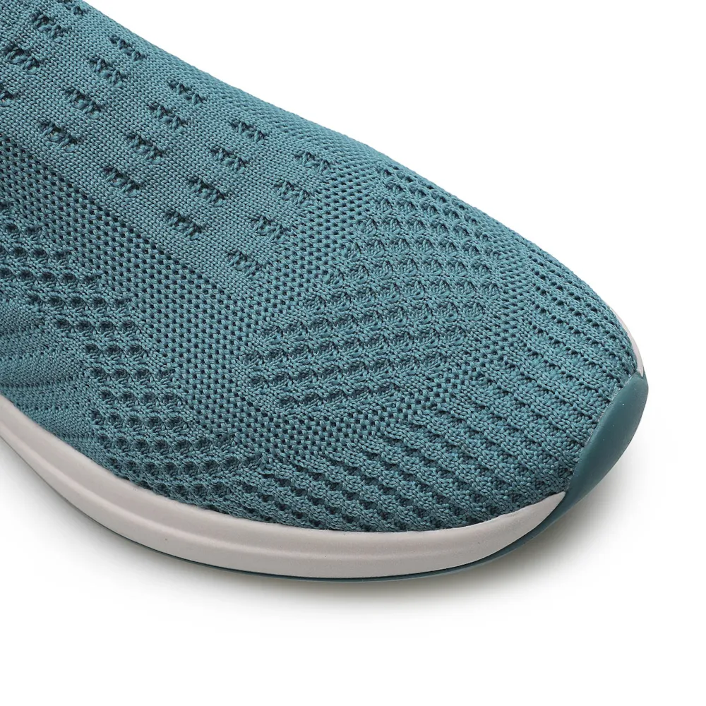 Slip On Malha Knit Azul - imagem 6