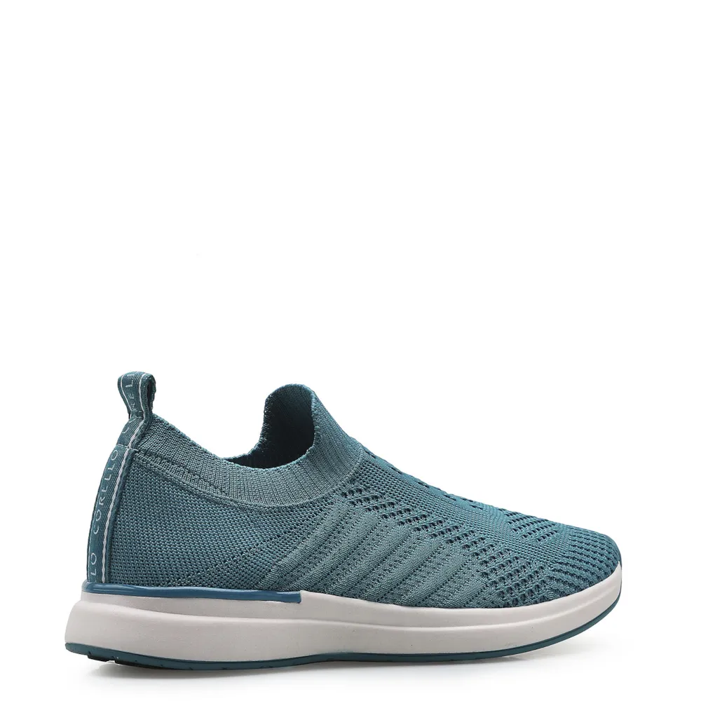 Slip On Malha Knit Azul - imagem 3