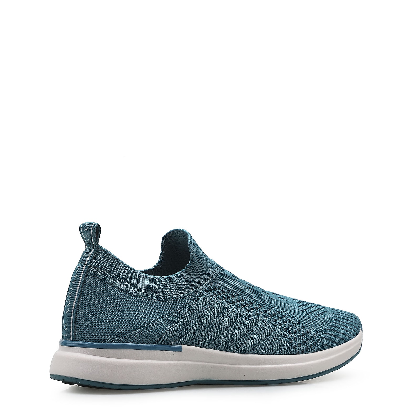 Slip On Malha Knit Azul