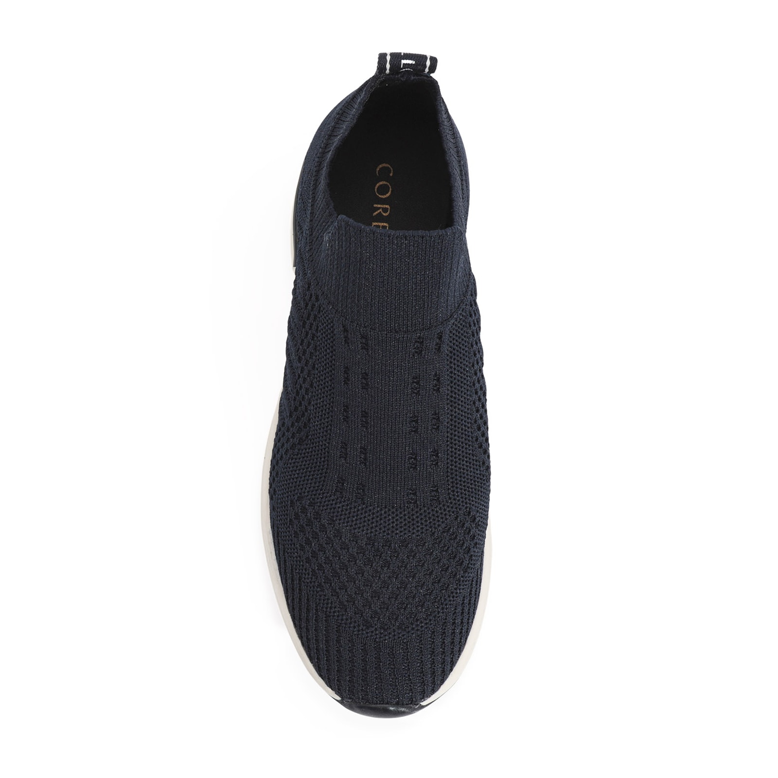 Slip On Malha Knit Azul