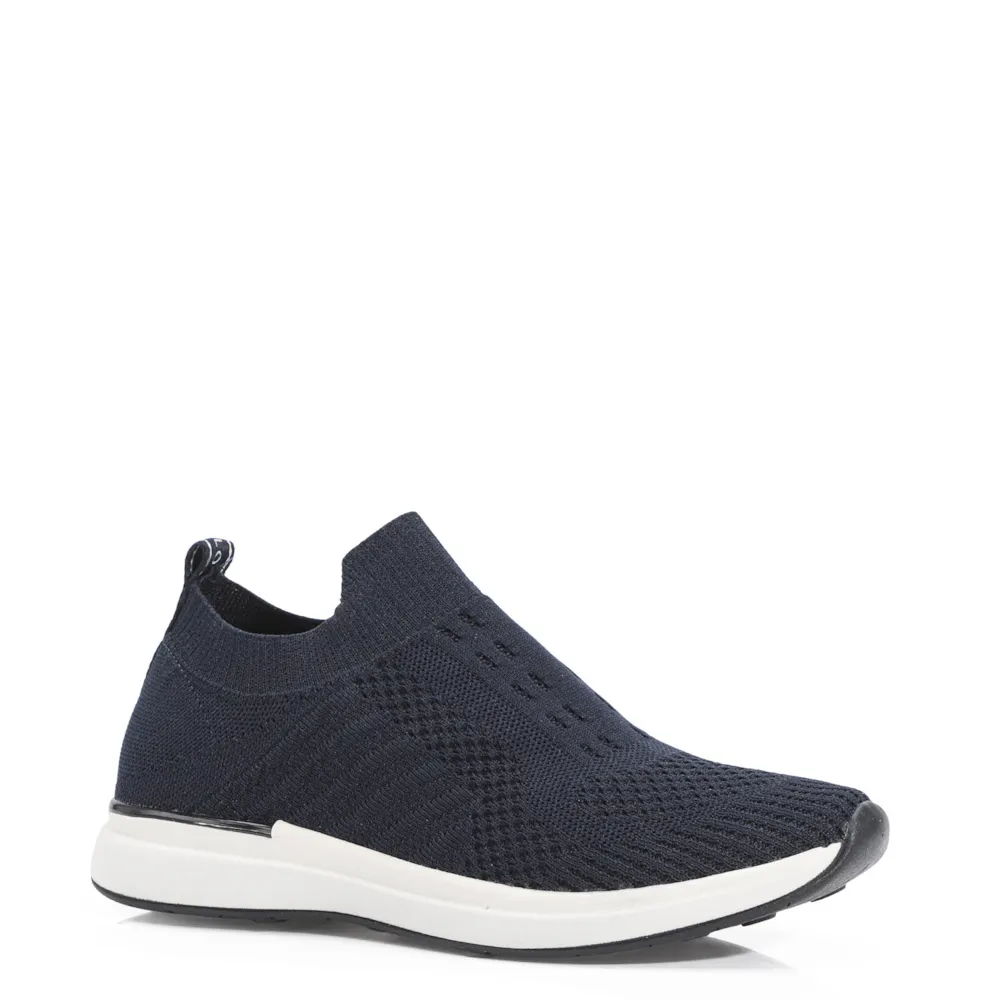 Slip On Malha Knit Azul