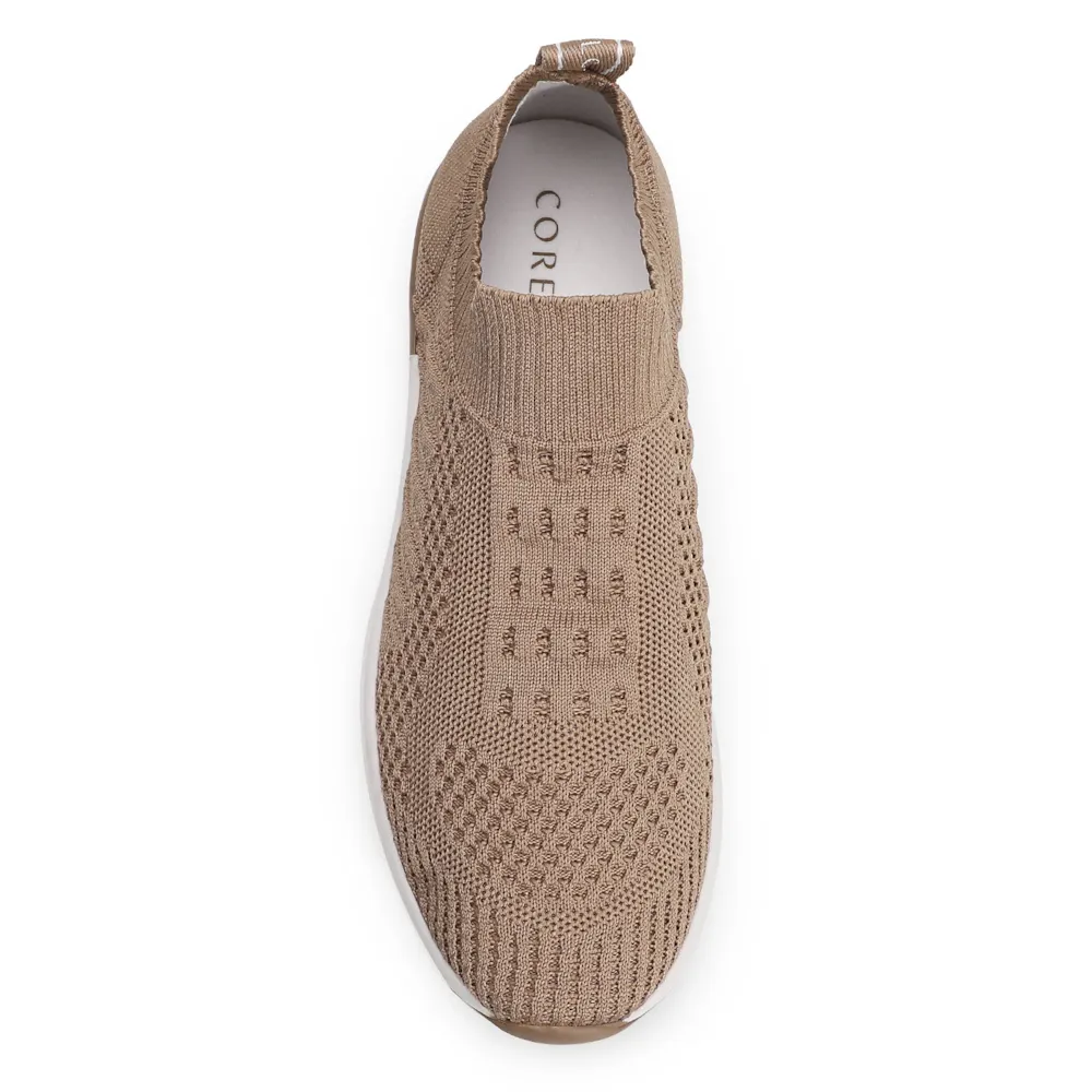 Slip On Malha Knit Bege - imagem 5