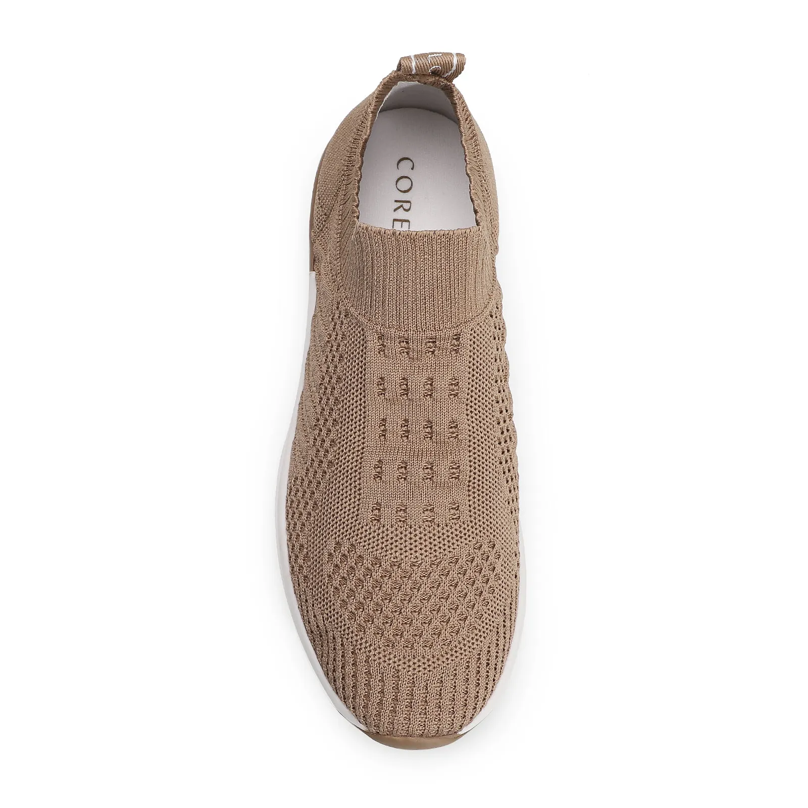 Slip On Malha Knit Bege