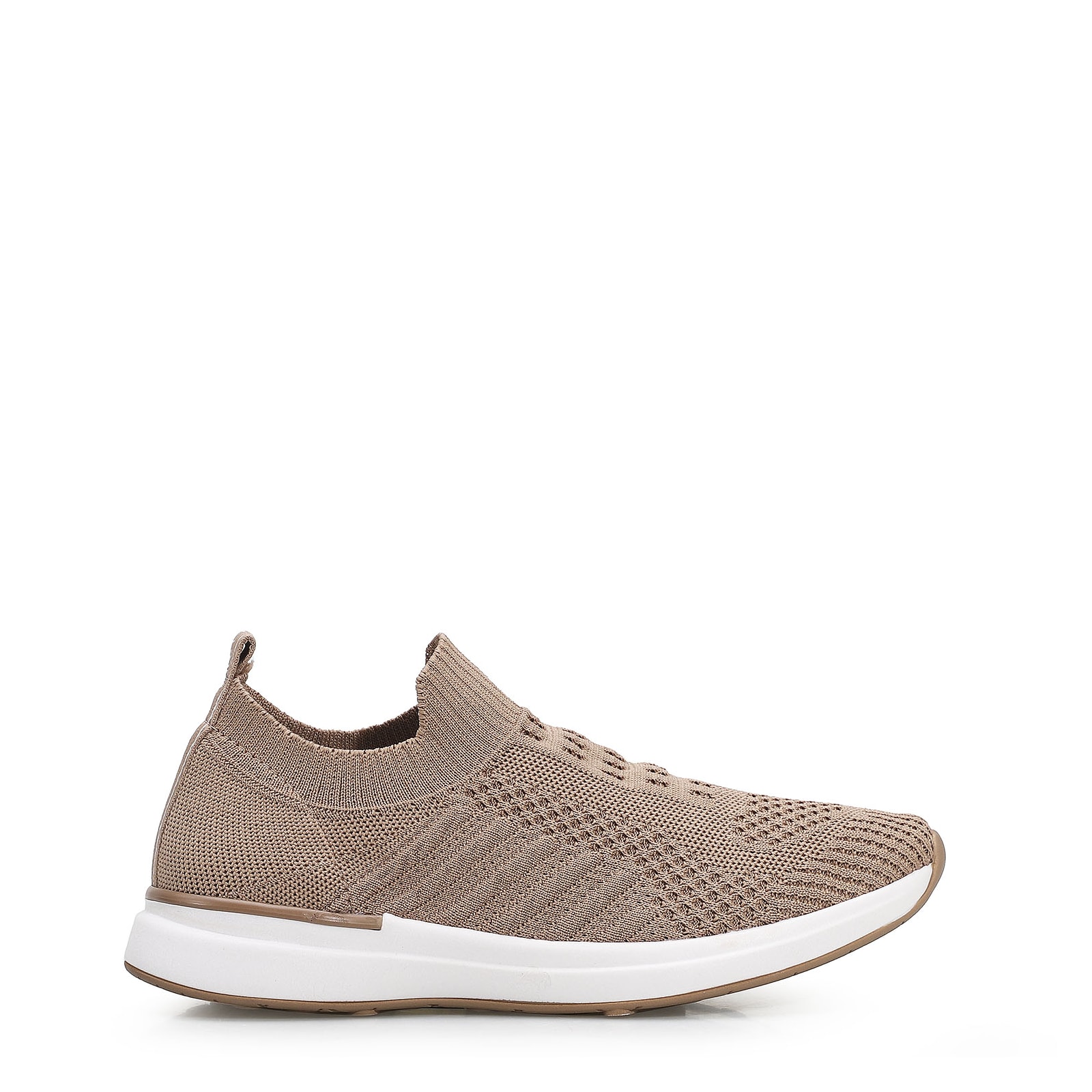 Slip On Malha Knit Bege