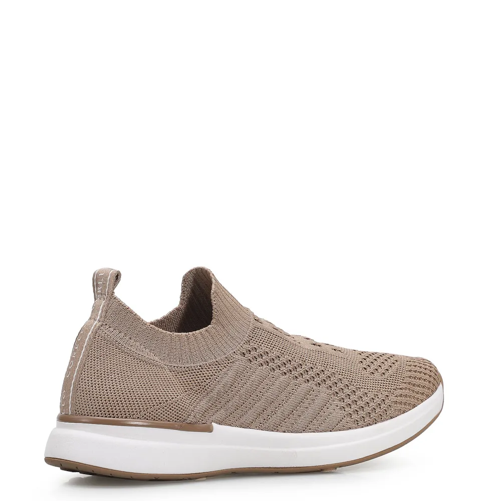 Slip On Malha Knit Bege - imagem 3