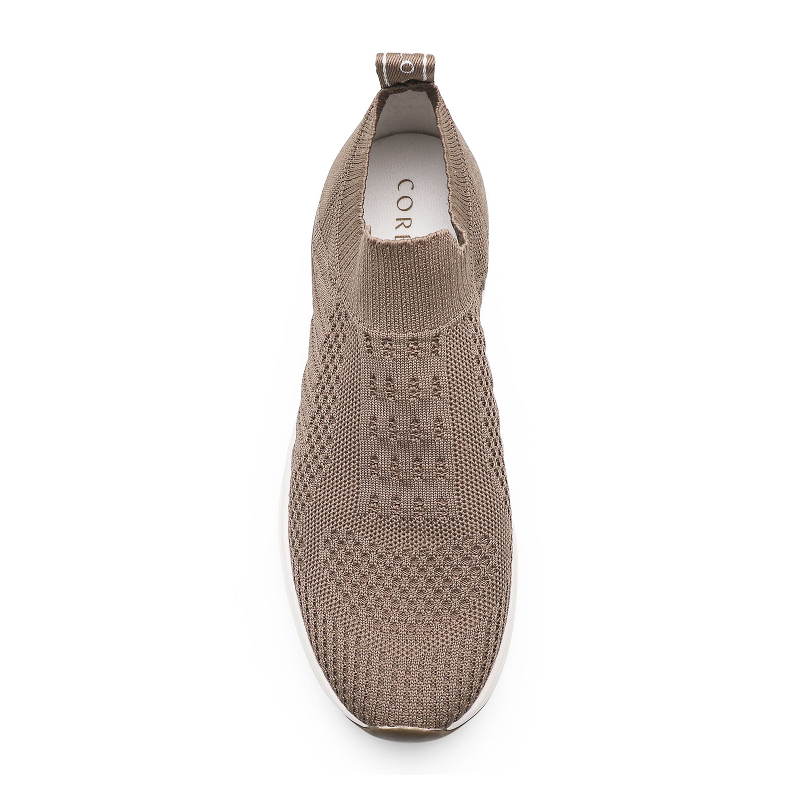 Slip On Malha Knit Bege