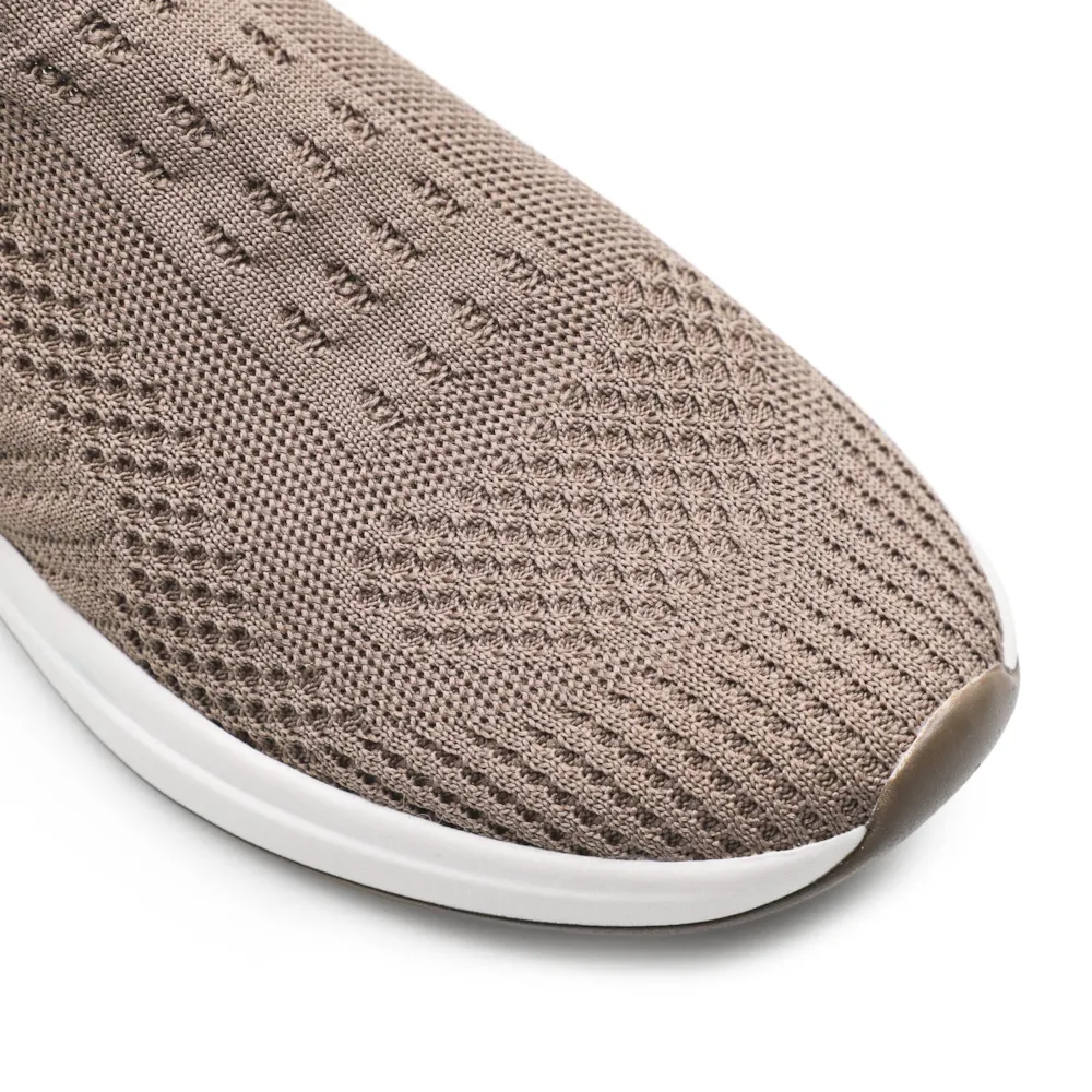 Slip On Malha Knit Bege - imagem 6
