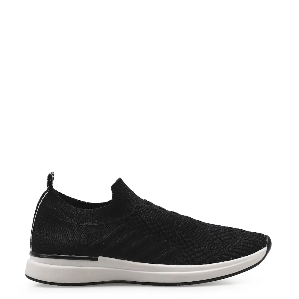 Slip On Malha Knit Preto - imagem 3